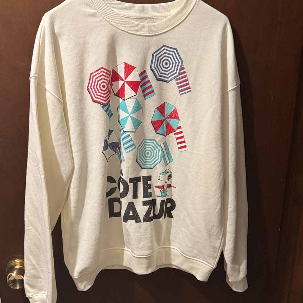 Peanuts Cream Label Sweatshirt